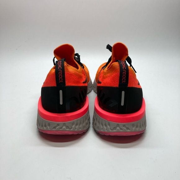 Nike Epic React Flyknit Copper Flash Shoes Sz 14 - Picture 5 of 9